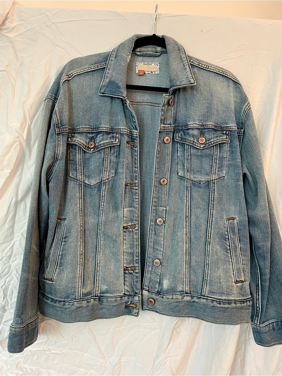 Pilcro Jackets & Blazers - Anthropologie Pilcro Denim Boyfriend 
Jacket